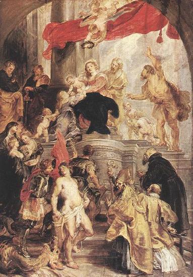 RUBENS, Pieter Pauwel Bethrotal of St Catherine